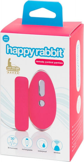 Happy Rabbit Remote Control Panties Vibrator für Paare Pink
