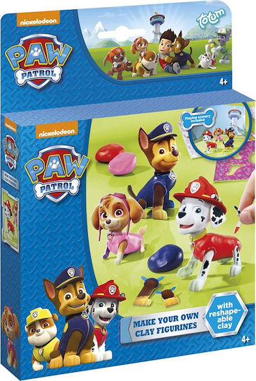 Totum Plasticine - Game Paw Patrol Figures for 4+ Years TM720152