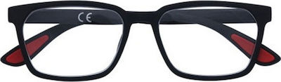 Zippo Men's Reading Glasses +1.00 in Black color 31Z-PR67-100