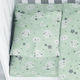 Dimcol Smile Baby Cotton Pillowcase Green 35x45cm