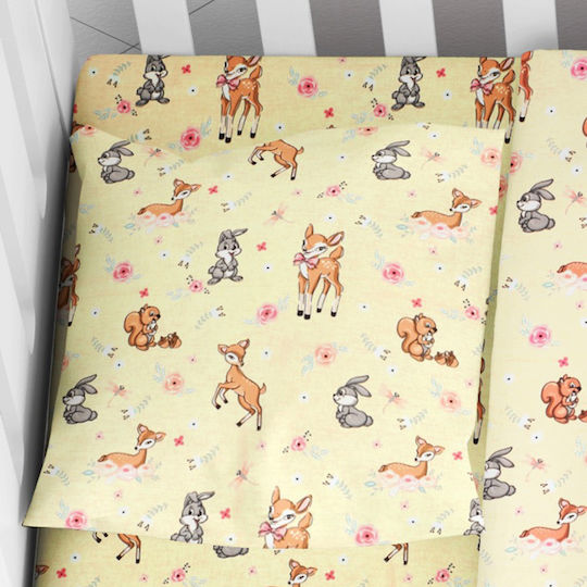 Dimcol Детски Калъф За Възглавница 115 Екрю 35x45см