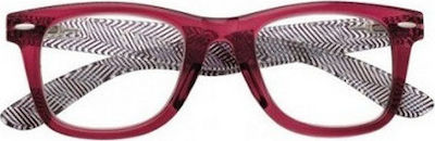 Zippo Women's Reading Glasses +2.50 in Red color 31Z-B16-RED250