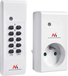 Maclean Energy Power Socket White