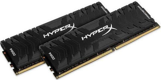 HyperX Predator DDR4 16GB RAM με 2x8GB Modules και Ταχύτητα 4000 για Desktop