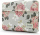 Canvaslife Sleeve Tasche Fall für Laptop 14" White Rose