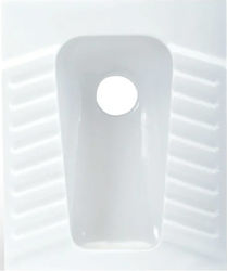 Creavit TP570 Squat/Turkish Style Bottom Siphon White Creavit TP570 Squat/Turkish Style Bottom Siphon White