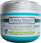 Donna Valente Intensive Repair Feuchtigkeitsspendende Creme Regenerierend Füße mit Harnstoff 210ml
