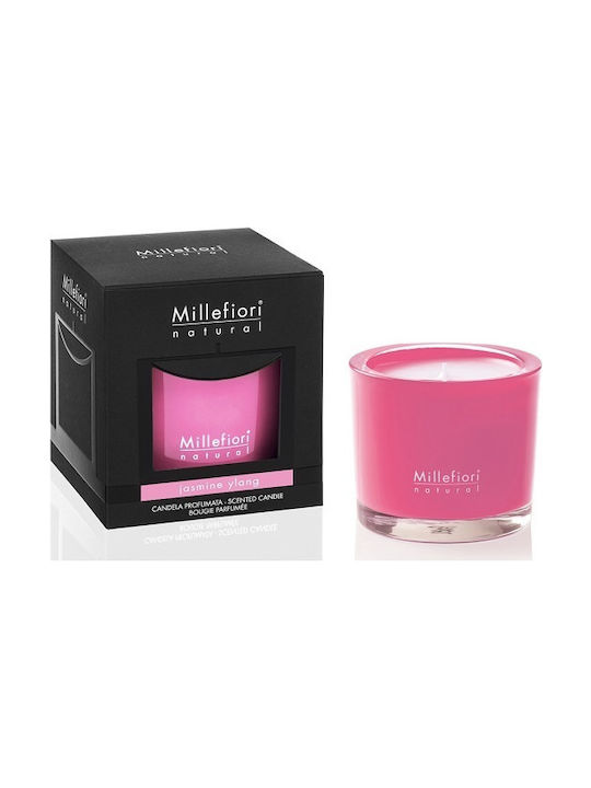 MSA Scented Candle Jar with Scent Jasmine Pink 180gr 1pcs