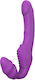 Dream Toys Vibes Of Love Double Dipper Strapless Strap On με Dildo με Δόνηση σε Μωβ Χρώμα