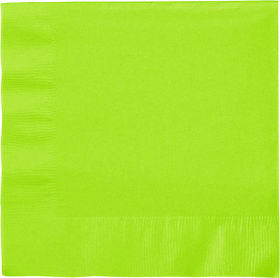 Șervețele de hârtie 38x38 LIME (40 bucăți)