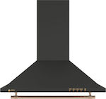 Thermogatz TGS 950 BL Rustic 04.400.067 Chimney Hood 60cm Black