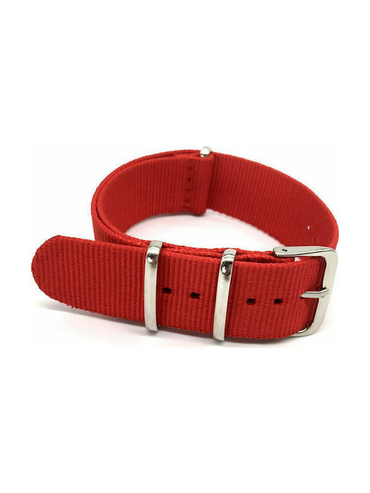 Curea NATO N2 Red 18mm