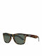 Zippo Sonnenbrillen mit Braun Schildkröte Rahmen und Grün Linse OB21-22