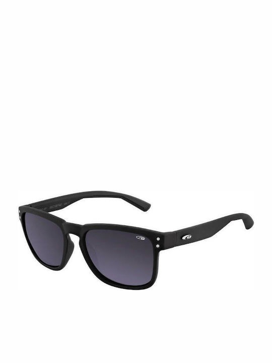 Goggle Hobson Sonnenbrillen mit Schwarz Rahmen und Schwarz Linse E392-1P