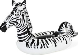 Bestway Zebra με LED Inflatable Ride On with Handles Black 254cm