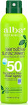 Alba Botanica Sensitive Sunscreen Αντηλιακή Λοσιόν για το Σώμα SPF35 σε Spray 171gr