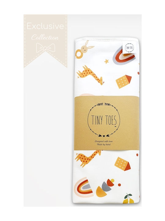 Tiny Toes Funky Bohemian Αδιαβροχοποιημένο Σελτεδάκι Πολύχρωμο 60x80εκ.