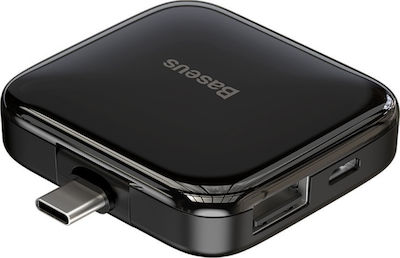 Baseus USB 2.0 Hub 4 Anschlüsse mit USB-C Verbindung