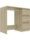 Schreibtisch Beige 90x45x76cm