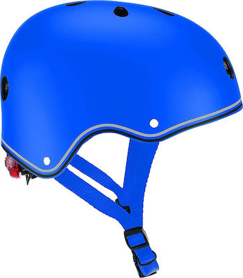 Globber Primo Lights Kids' Helmet for City Bike Blue XS/S (48-53 cm) Navy Blue