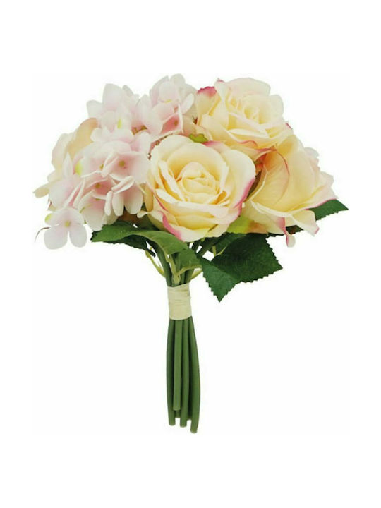 Marhome Bouquet of Artificial Flowers Rose 120cm 1pcs