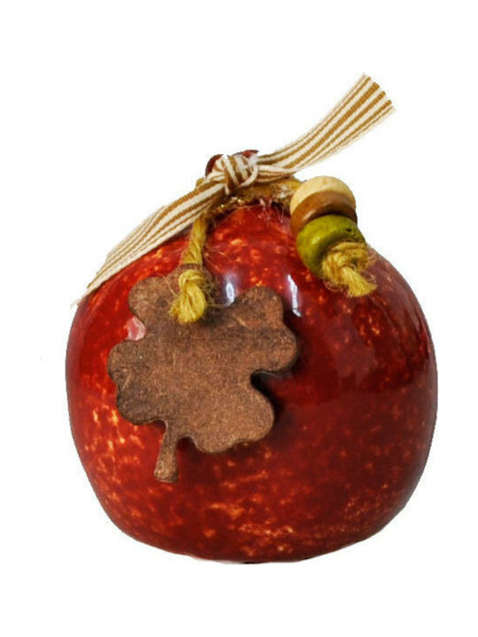 Tabletop Lucky Charm Pomegranate Ceramic 7.5cm 1pcs