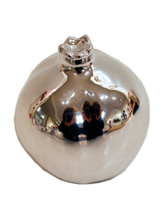 Tabletop Lucky Charm Pomegranate Silver made of Metal 7.5cm 1pcs