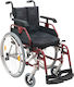 Wimed Light Top Aluminium Wheelchair Red