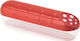 Box General Use with Lid Plastic Red 25x7.5x7cm