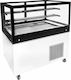 Niki Inox Maintenance Showcase Floor with 3 Levels 110x70x130cm