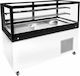 Niki Inox Vitrină De Conservare Etaj 140x70x130cm