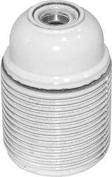 Adeleq Power Socket with Socket E27 in White color 16-1110