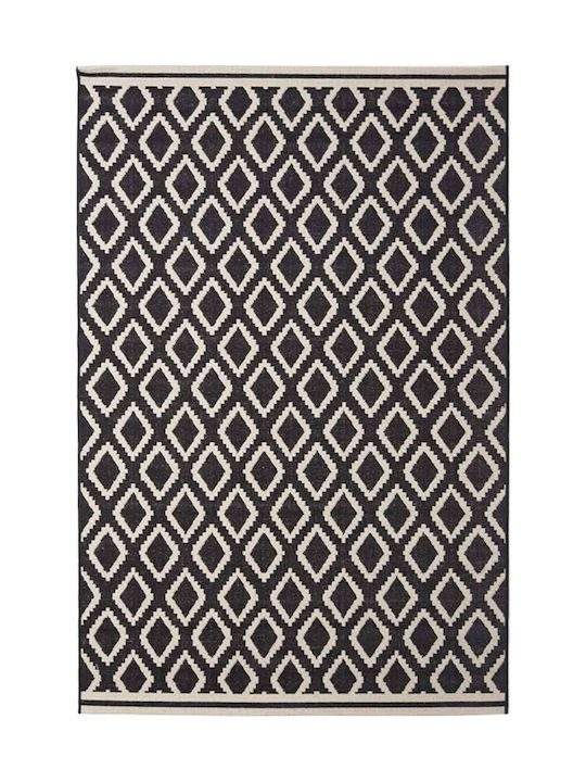 Royal Carpet Flox 3 Χαλί Ορθογώνιο Καλοκαιρινό Ψάθινο Black