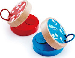 Hape Wooden Castanets Κλακέτες (Various Designs/Assortments of Designs) 1pc for 3+ Years