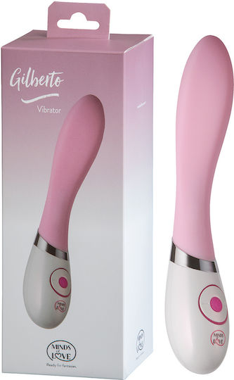 Minds of Love Gilberto Δονητής G-Spot 20cm Light Pink