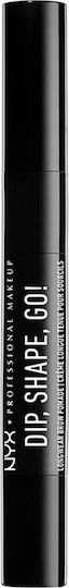 NYX Professional Makeup Dip, Shape, Go! Αδιάβροχο Pomade για Φρύδια 01 Blonde