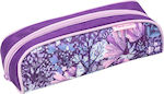 Belmil Fabric Pencil Case Sweet Dreams Owl with 1 Compartment Purple