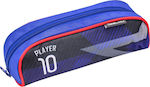 Belmil Football Pencil Case with 1 Compartment Blue