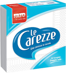 Fato Le Carezze Șervețel Luxury 2F Albă 33x33cm...