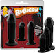 Chisa Novelties Evil Dark Kit Πρωκτικές Σφήνες Σετ Μαύρες