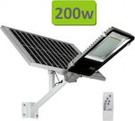 Street Solar Light 200W 18000lm Cold White 6000K with Photocell
