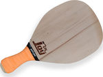 Joy VK Beach Racket Beige 400gr with Straight Handle Orange