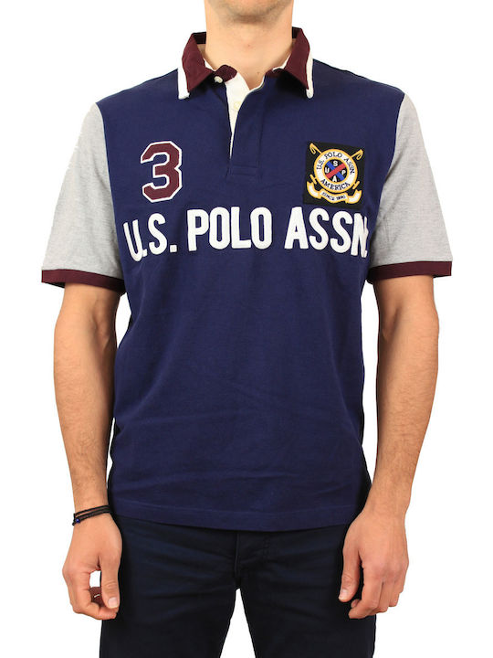 U.S. Polo Assn. Men's Short Sleeve Blouse Polo Navy