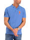 U.S. Polo Assn. Herren Kurzarmshirt Polo Blau