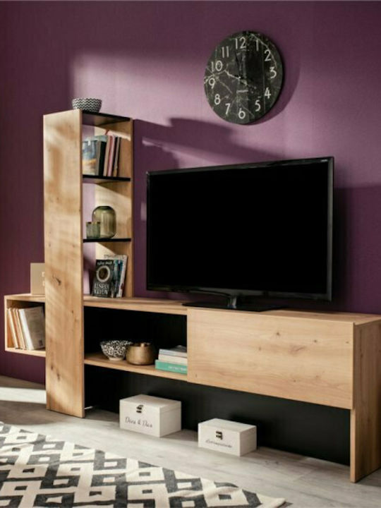 Orense Living Room TV Unit Beige L185.5xW36.5xH...