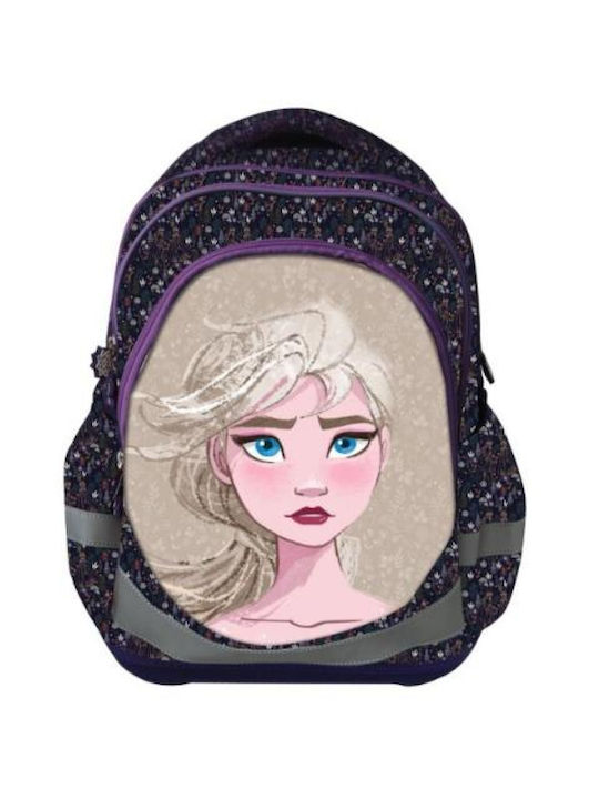 Street Frozen Two Ergonomic Bag Backpack Purple