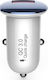 Devia D01 Mushroom Car Charger 18W 3A Fast Charging with one Port: 1xUSB Blue Color