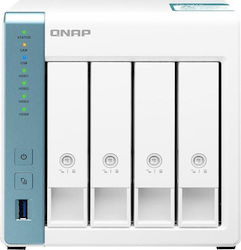 QNap TS-431K NAS with 4 slots for HDD/SSD