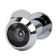 Olympia S 10 Peephole 180° with Diameter 16mm for Door Thickness 35-60mm Silver