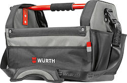 Wurth Open Top Over the Shoulder Tool Bag Gray L44xW25xH36cm